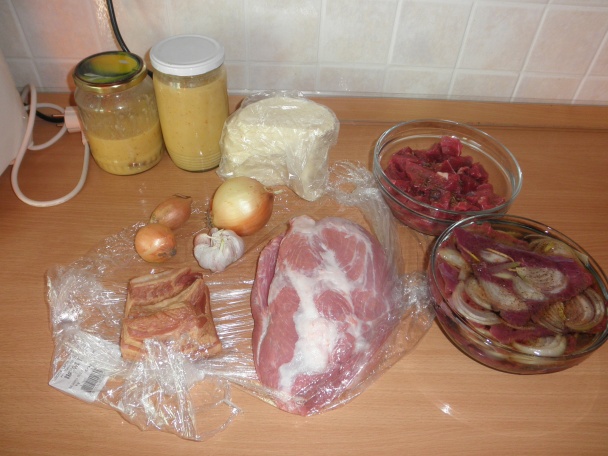 Hovädzina v hubovej omáčke a dvojmäsový perkelt slaninový (fotorecept) - obrázok 4