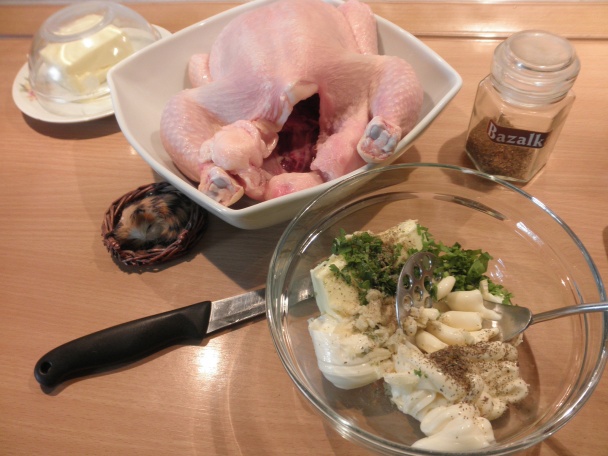 Syrokrém obložený kurčaťom a hubová ryža  - obrázok 2