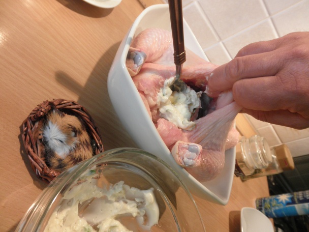 Syrokrém obložený kurčaťom a hubová ryža  - obrázok 4