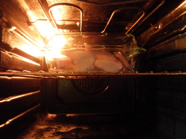 Syrokrém obložený kurčaťom a hubová ryža  - obrázok 7