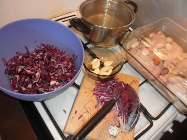 Cesnačka ako má byť a kuracie nohy na  šalotke v čiernom pive - obrázok 5