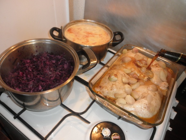 Cesnačka ako má byť a kuracie nohy na  šalotke v čiernom pive - obrázok 8