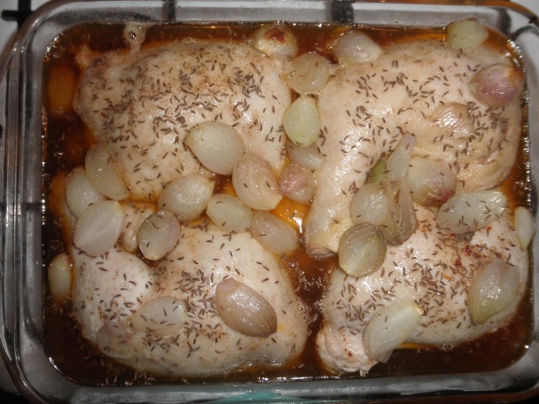 Cesnačka ako má byť a kuracie nohy na  šalotke v čiernom pive - obrázok 9