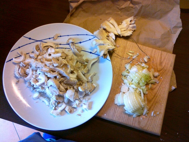 Jednoduchá polievka z hlivy - obrázok 1