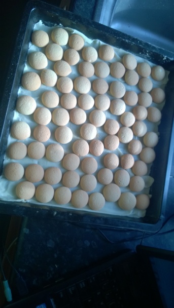 Pudingové s piškótami a ananásom - obrázok 1