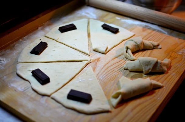 Čokoládový croissant (fotorecept) - obrázok 3