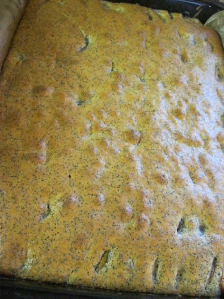 Makovo-marhuľový obrátený koláč - obrázok 5