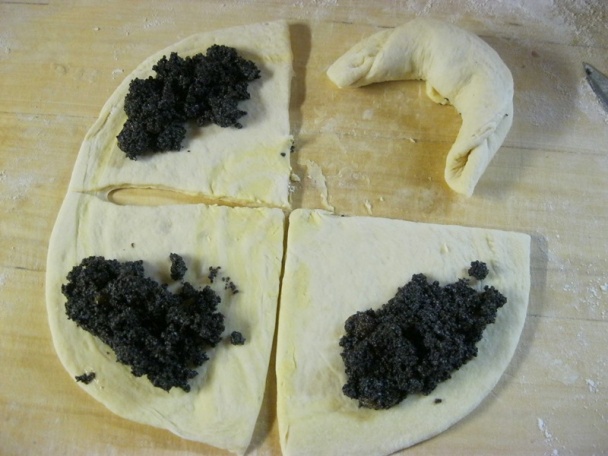 Orechové a makové maslové rožteky (fotorecept) - obrázok 4