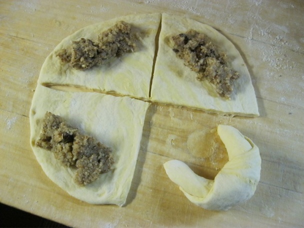 Orechové a makové maslové rožteky (fotorecept) - obrázok 5