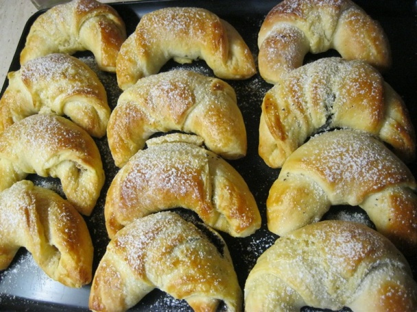 Orechové a makové maslové rožteky (fotorecept) - obrázok 7