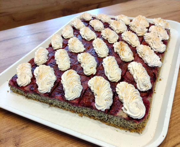 Obrátený slivkový makovec (fotorecept) - obrázok 4