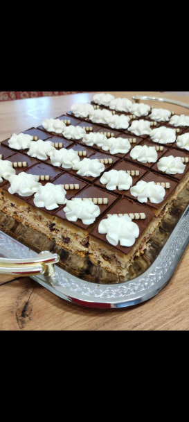 Jablkovo-orechový obrátený rez - obrázok 5