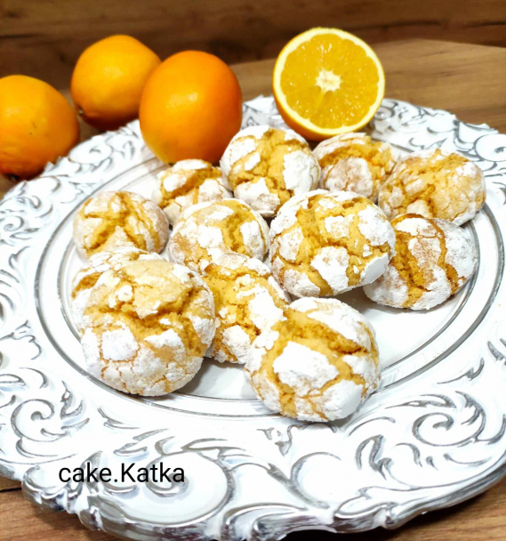 Pomarančové crinkles (fotorecept) - obrázok 4