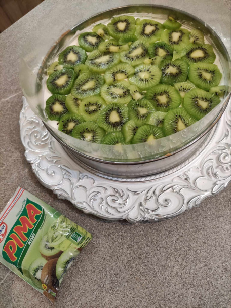 Tvarohová kivi torta (fotorecept) - obrázok 3