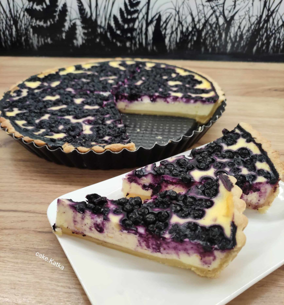 Linecký tvarohový tart s čučoriedkami (fotorecept) - obrázok 4