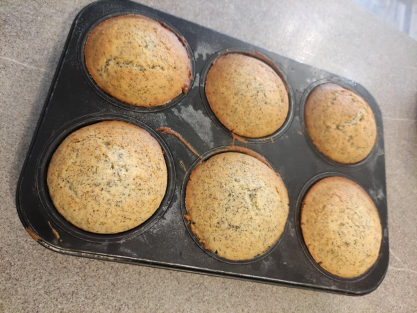 Minibábovky z makového jogurtu (fotorecept) - obrázok 3