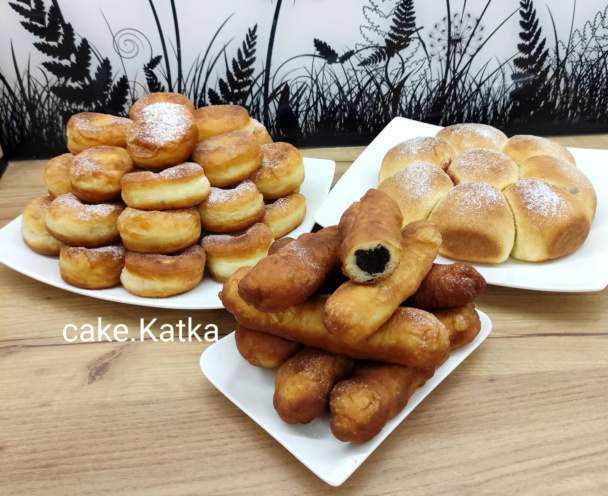 Pirôžky, šišky a buchtičky z jedného cesta (fotorecept) - obrázok 5