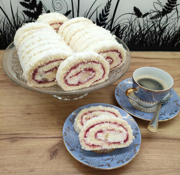 Bezlepková roláda Piñacoláda (fotorecept) - obrázok 6