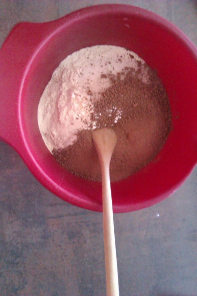 Čokoládovo-ovocné muffins (fotorecept) - obrázok 1