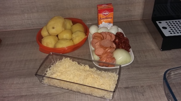 Prekladané zemiaky (fotorecept) - obrázok 1