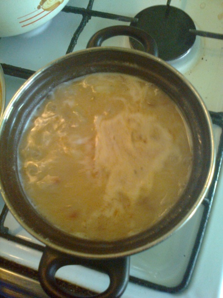 Šošovicová polievka s párkom sladko-kyslá (fotorecept) - obrázok 4