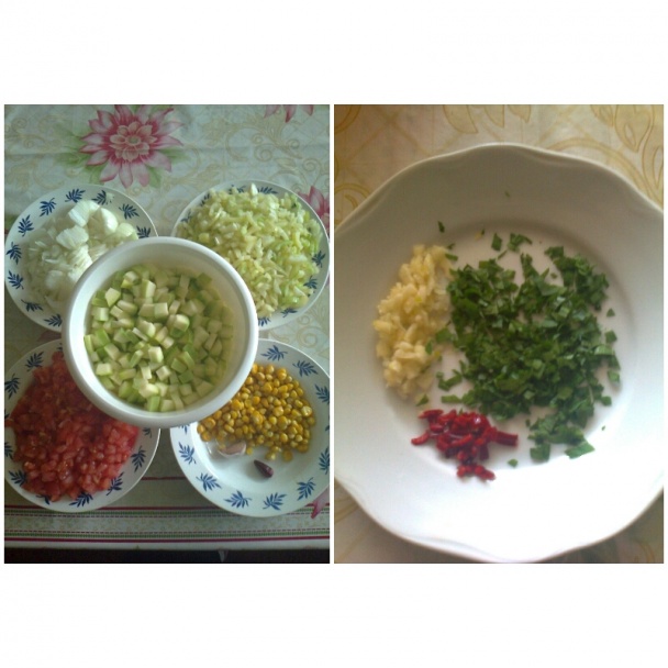 Zeleninová omáčka (fotorecept) - obrázok 1