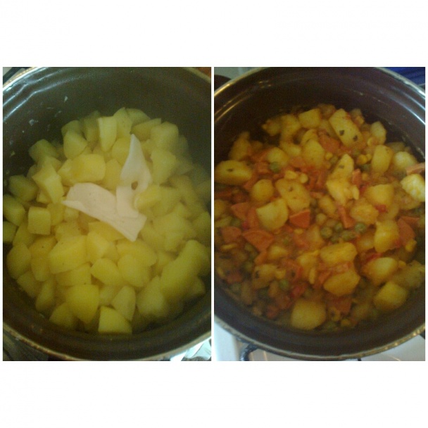 Krumpli paprikáš so zeleninou (fotorecept) - obrázok 4