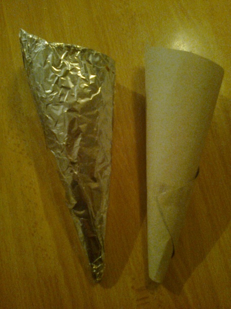 Kysnuté kornútky plnené šalátom z čínskej kapusty (fotorecept) - obrázok 1