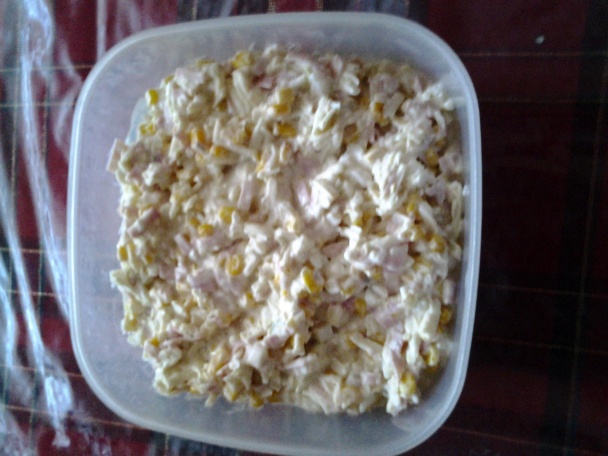 Kysnuté kornútky plnené šalátom z čínskej kapusty (fotorecept) - obrázok 4