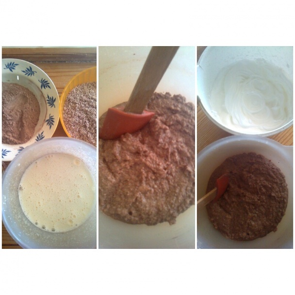 Orechovo-kakaový koláč (fotorecept) - obrázok 3