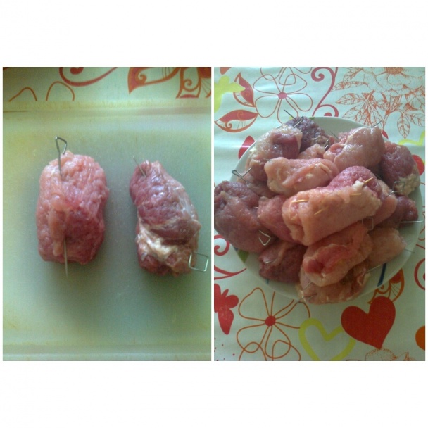 Bravčové plnené mletým mäsom (fotorecept) - obrázok 2