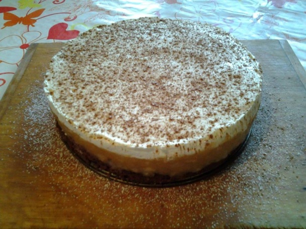 Jablková torta s mascarpone krémom - obrázok 3