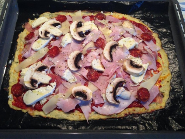 Pizza - nízko sacharidová - obrázok 4