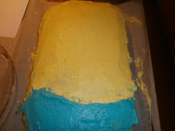 Minionská torta - obrázok 3