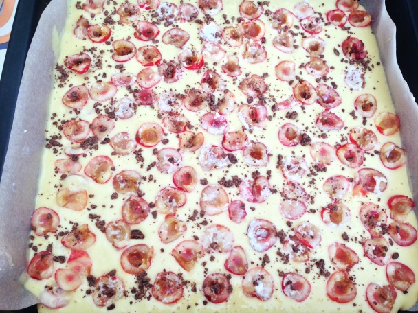 Čerešňová bublanina s čokoládou (fotorecept) - obrázok 5