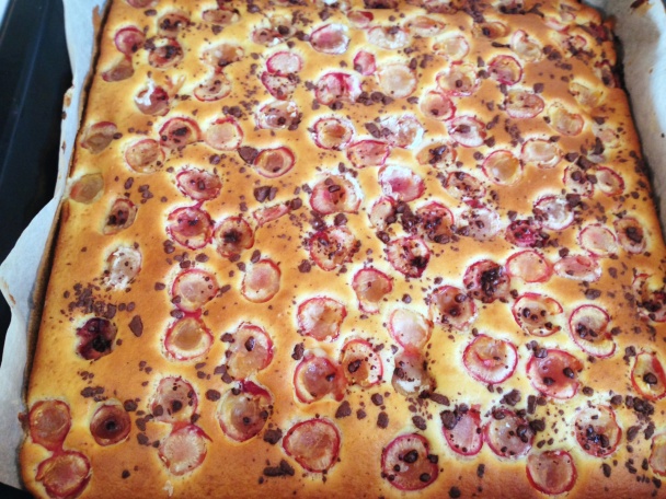 Čerešňová bublanina s čokoládou (fotorecept) - obrázok 6