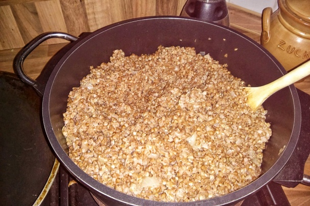 Pečená pohánková fašírka - obrázok 1