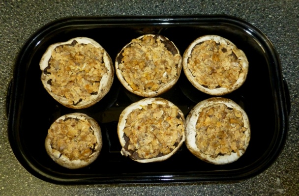 Plnené šampiňóny (fotorecept) - obrázok 5