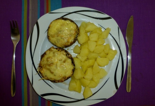 Plnené šampiňóny (fotorecept) - obrázok 6