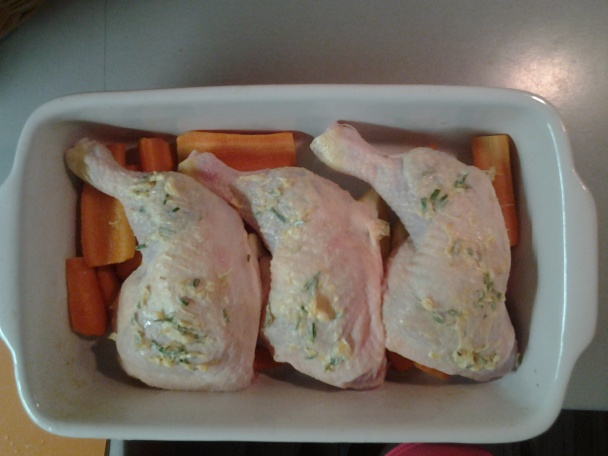 Pečené kura s rozmarínom a citrónom (fotorecept) - obrázok 4