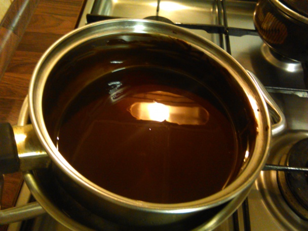 Chocolate lava cake (fotorecept) - obrázok 1