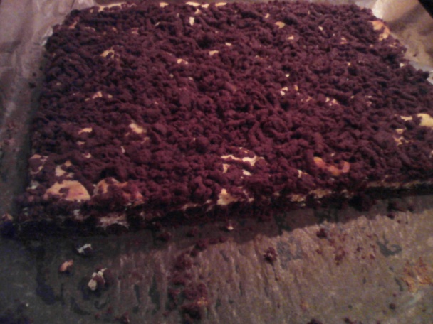 Strúhaný tvarohový koláč - obrázok 4