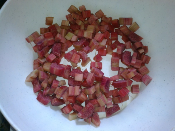 Rebarbora cake  - obrázok 1