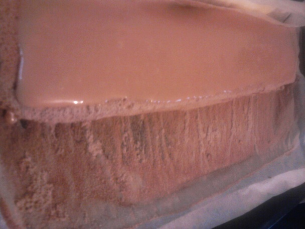 Bezlepkové karamelovo-orieškové rezy (fotorecept) - obrázok 3