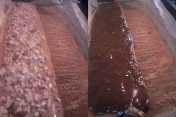 Bezlepkové karamelovo-orieškové rezy (fotorecept) - obrázok 4