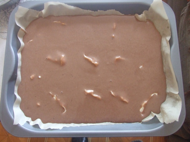 Smotanový koláč s tvarohom(fotorecept) - obrázok 2