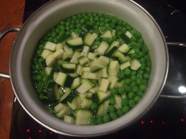 Crostini s hráškom a cuketou (fotorecept) - obrázok 2