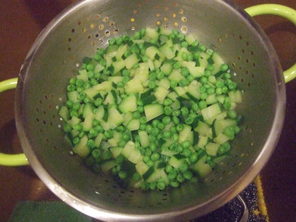 Crostini s hráškom a cuketou (fotorecept) - obrázok 4