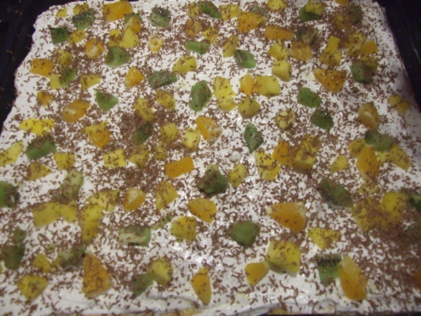 Ovocna piškóta s tvarohom (fotorecept) - obrázok 4