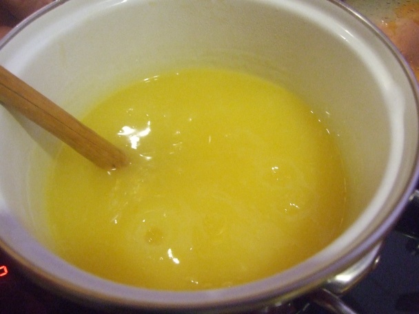 Tvarohovo-ovocný koláč so zlatoklasovou polevou  (fotorecept) - obrázok 5